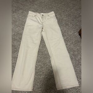 H&M Tan and Cream Women’s Jeans NEVER WORN